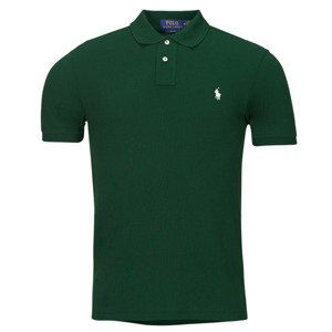 Polo Ralph Lauren  POLO AJUSTE SLIM FIT EN COTON BASIC MESH  Polo s krátkými rukávy Zelená