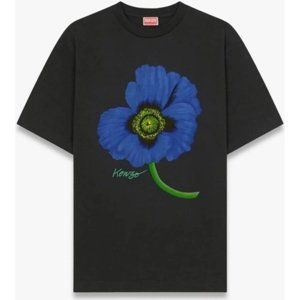 Kenzo  Seasonal Poppy Graphic Classic  Trička s krátkým rukávem Černá