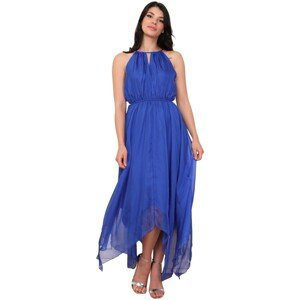 La Modeuse  71310_P167587  Společenské šaty Modrá