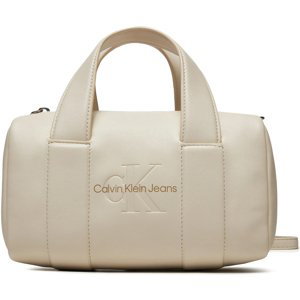 Calvin Klein Jeans  SCULPTED SQUARE BARREL BAG MONO K60K612378  Tašky Béžová