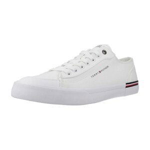 Tommy Hilfiger  CORPORATE VULC CANVAS  Módní tenisky Bílá