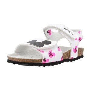 Geox  B SANDAL CHALKI GIRL  Sandály Dětské Bílá