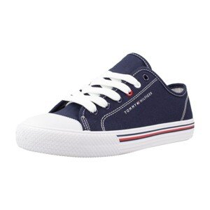 Tommy Hilfiger  SNEAKER BASSA ALLACCIATA  Tenisky Dětské Modrá