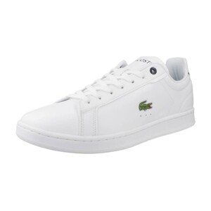 Lacoste  CARNABY PRO BL LEATHER TO  Módní tenisky Bílá