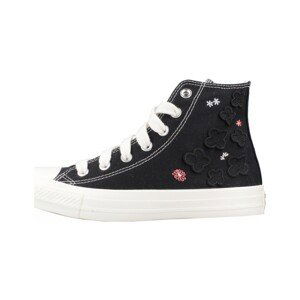 Converse  CTAS FLOWER PLAY HI BLACK  Tenisky Černá