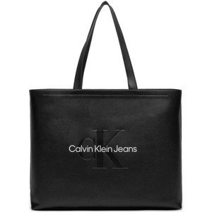 Calvin Klein Jeans  SCULPTED SLIM TOTE34 MONO K60K612222  Tašky Černá