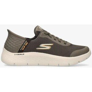 Skechers  216324 GO WALK FELX HANDS UP  Tenisky Hnědá