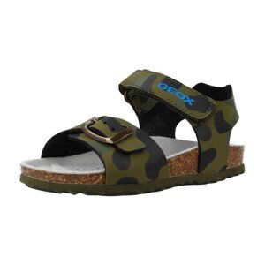 Geox  B SANDAL CHALKI BOY  Sandály Dětské Zelená