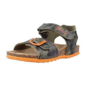 Geox  B SANDAL CHALKI BOY  Sandály Dětské Zelená