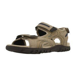 Geox  UOMO SANDAL STRADA  Sandály Hnědá