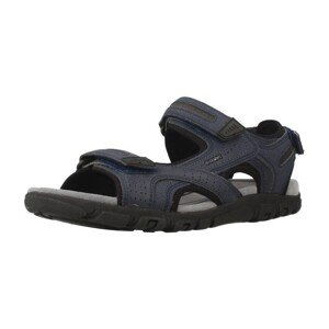 Geox  UOMO SANDAL STRADA  Sandály Modrá