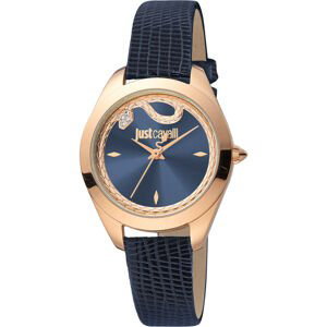 Roberto Cavalli  - jc1l210l0235  Ručičkové hodinky Modrá
