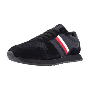 Tommy Hilfiger  RUNNER EVO MIX  Módní tenisky Černá