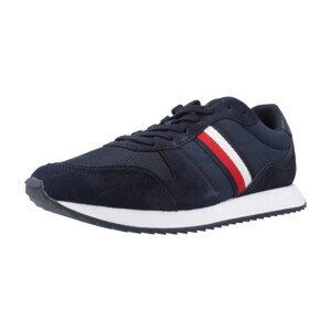 Tommy Hilfiger  RUNNER EVO MIX ESS  Módní tenisky Modrá