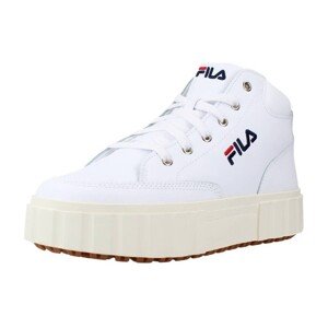 Fila  SANDBLAST MID  Módní tenisky Bílá