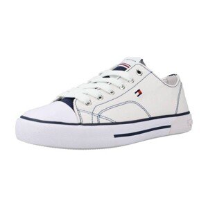 Tommy Hilfiger  LACE UP  Módní tenisky Dětské Bílá