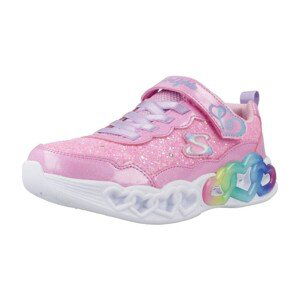 Skechers  INFINITE HEART LIGHTS - FRE  Módní tenisky Dětské Růžová