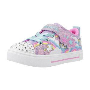 Skechers  TWINKLE SPARKS - JUMPIN CL  Módní tenisky Dětské Fialová