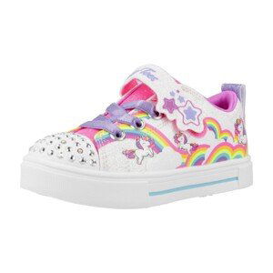 Skechers  TWINKLE SPARKS - JUMPIN CL  Módní tenisky Dětské Bílá