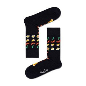 Happy socks  PIV01 9300  Podkolenky Černá