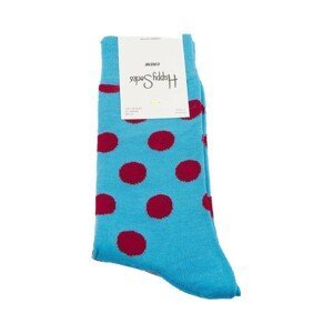 Happy socks  BIG DOT  Podkolenky Modrá