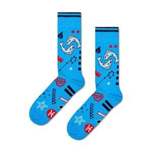 Happy socks  PISCES SOCK  Podkolenky Modrá