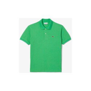 Lacoste  L1212 SHORT SLEEVED RIBBED COLLAR S  Trička & Pola Zelená