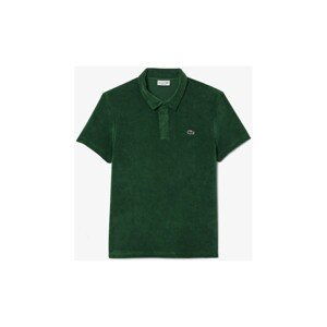 Lacoste  SLEEVED RIBBED COLLAR  Trička & Pola Zelená