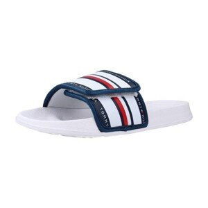 Tommy Hilfiger  CIABATTA PISCINA MAXI VE  Žabky Dětské Bílá