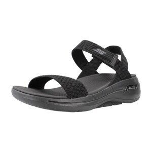 Skechers  GO WALK ARCH FIT SANDAL  Sandály Černá