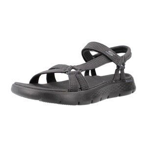 Skechers  GO WALK FLEX SANDAL  Sandály Černá