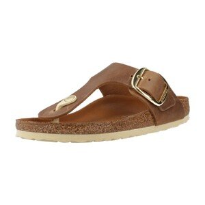 Birkenstock  GIZEH BIG BUCKLE OILED LE  Sandály Hnědá