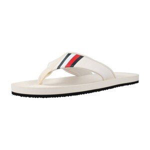 Tommy Hilfiger  COMFORTABLE PADDED BEACH  Sandály Bílá