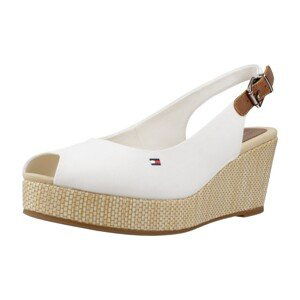 Tommy Hilfiger  ICONIC ELBA SLING BACK W  Sandály Bílá