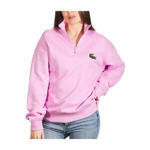 Lacoste  SWEATSHIRT LOOSE FIT  Mikiny Růžová