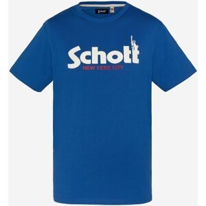 Schott  TSTROY  Trička s krátkým rukávem Modrá