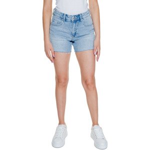 Vero Moda  VMTESS MR SHORT DNM SHORTS MIX GA NOOS 10301532  Kraťasy & Bermudy Modrá