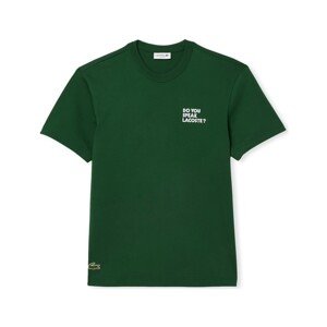 Lacoste  T-Shirt TH0133 - Vert  Trička & Pola Zelená