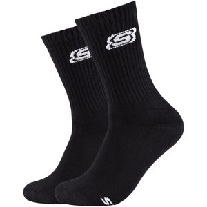 Skechers  2pk Tennis Cushioned Socks  Sportovní ponožky Černá