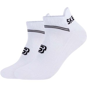 Skechers  2PPK Mesh Ventilation Bamboo Socks  Sportovní ponožky Bílá