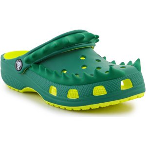 Crocs  Classic Spikes Clog T 210010-76U  Sandály Dětské Zelená