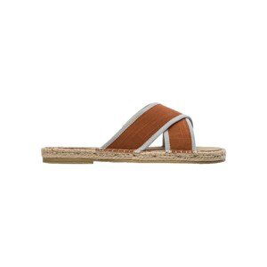 Paez  Sandals Crossed W - Linen Terracota  Sandály Oranžová