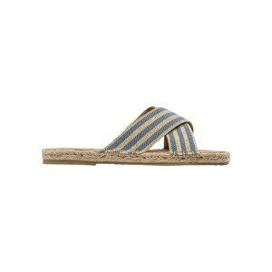 Paez  Sandal Crossed W - Lurex Cloudy  Sandály Béžová