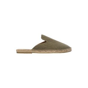 Paez  Mule W - Khaki  Espadrilky Zelená