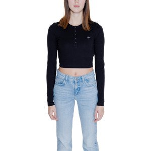 Tommy Hilfiger  TJW CRP HENLEY DW0DW18430  Trička s dlouhými rukávy