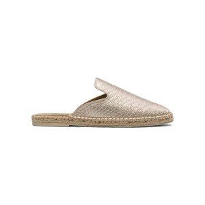 Paez  Mule W - Vegan Leather Snake Gold  Espadrilky