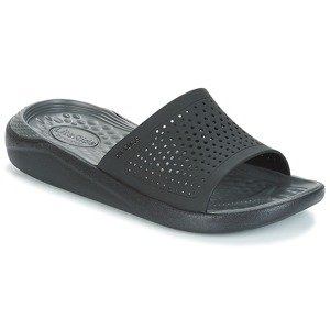 Crocs  LITERIDE SLIDE  pantofle Černá