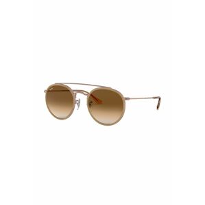 Sluneční brýle Ray-Ban dámské, hnědá barva, 0RB3647N