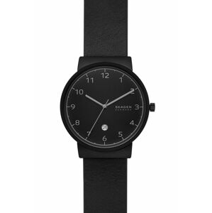 Hodinky Skagen SKW6567 pánské, černá barva