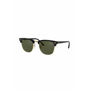 Sluneční brýle Ray-Ban CLUBMASTER pánské, černá barva, 0RB3016